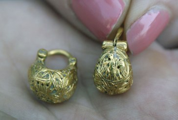 Pronađene zlatne minđuše s grbom Nemanjića