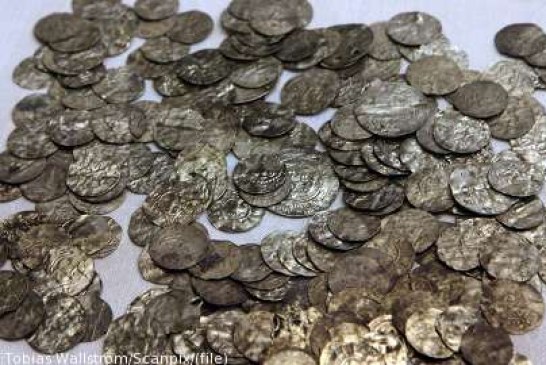 Srednjovekovno srebrno blago pronađeno na Gotlandu u Švedskoj