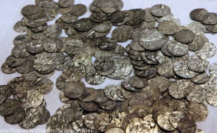 Srednjovekovno srebrno blago pronađeno na Gotlandu u Švedskoj