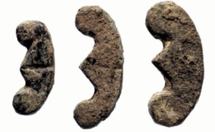 Iskopan praistorijski predmeti nalik na simbol evra