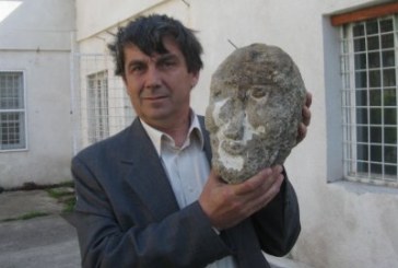 Iskopana kamena keltska glava iz II veka