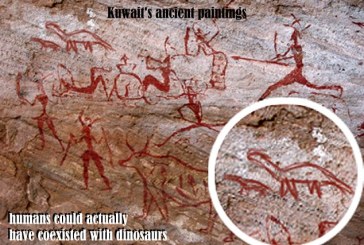 Otkriven pećinski crtež koji dokazuje da su dinosauruse istrebili ljudi