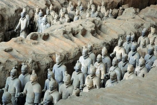 Misterija ratnika od terakote, vojske imperatora