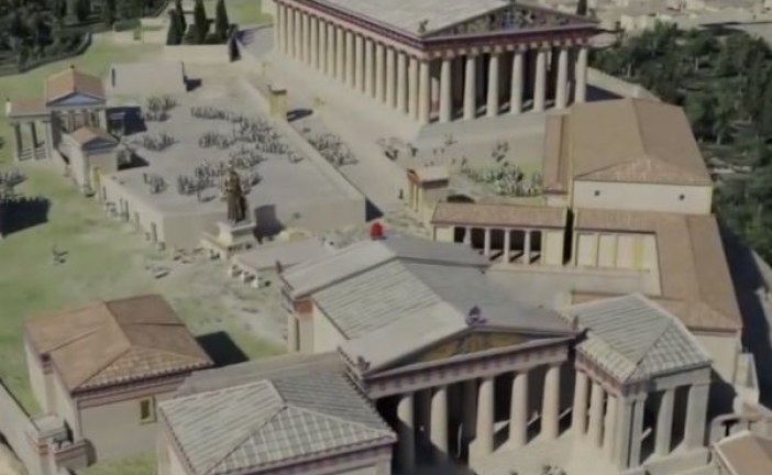 Dragulj starog sveta rekonstruisan 3D tehnologijom: Evo kako je stvarno izgledao Akropolj (VIDEO)