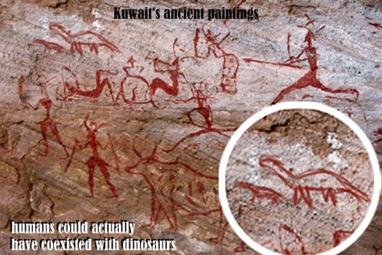 Otkriven pećinski crtež koji dokazuje da su dinosauruse istrebili ljudi