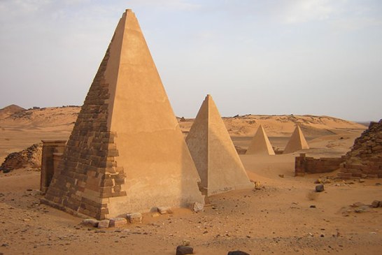Nubijske piramide nekropole Meroe