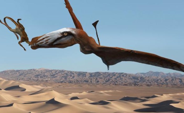 Pronađen fosil pterosaura koji je u zalogaju jeo krokodile